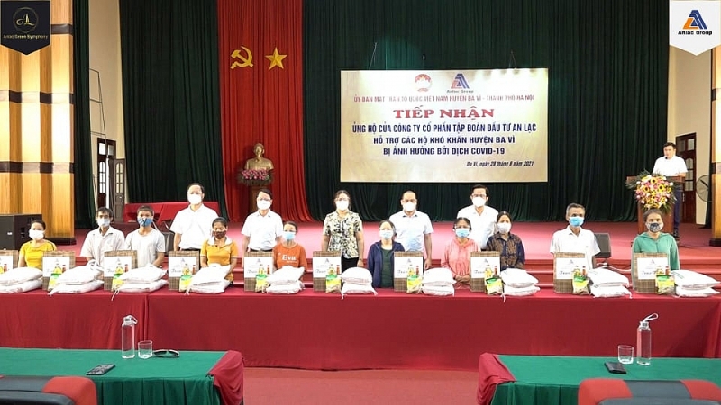 Tập Đoàn An Lạc Chung Tay Hỗ Trợ Công Tác Phòng, Chống Dịch Covid-19 Tại Huyện Ba Vì