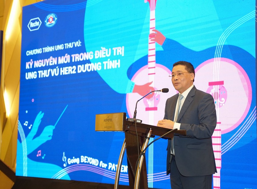 GS. TS. Lê Văn Quảng, Giám đốc Bệnh viện K, chia sẻ trong Hôi nghị