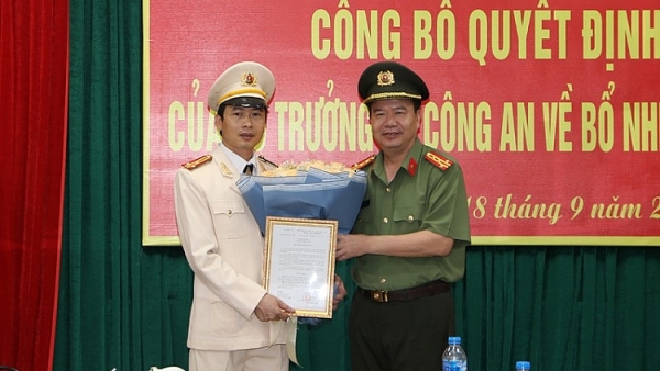 Bổ nhiệm tân Phó Giám đốc Công an tỉnh Hà Nam bo nhiem tan pho giam doc cong an tinh ha nam