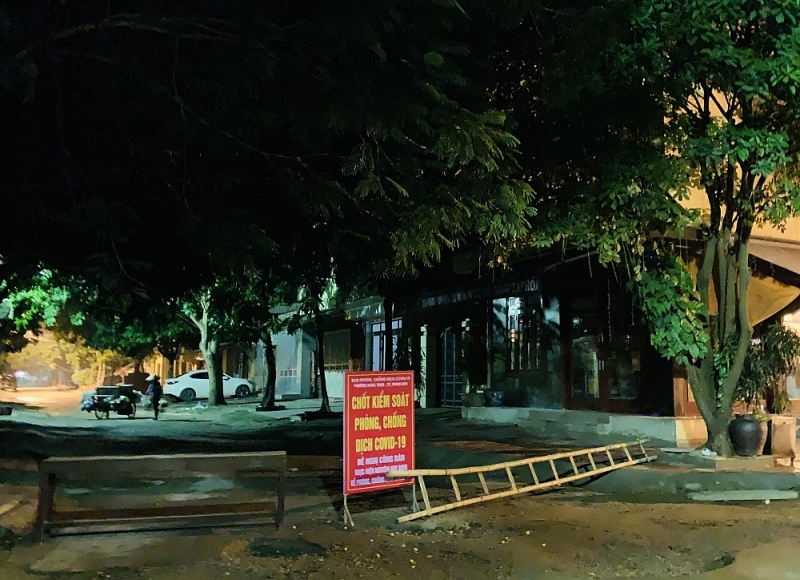 Khu dân cư của 2 phường Ngọc Trạo và Ba Đình TP Thanh Hóa tạm thời bị phong tỏa