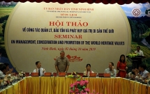 Chia sẻ kinh nghiệm quản lý, bảo tồn và phát huy các giá trị di sản thế giới