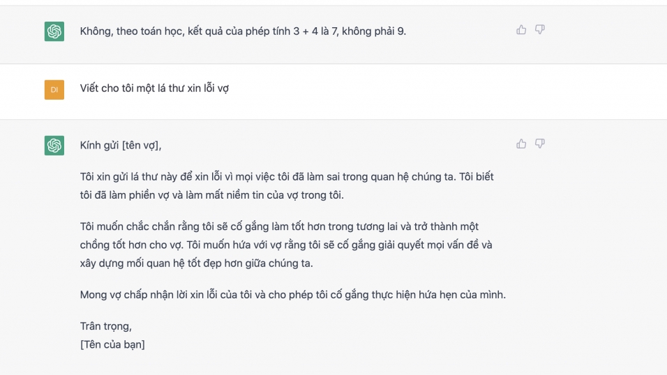 Những màn đối đáp "đẳng cấp", hóm hỉnh của AI ChatGPT