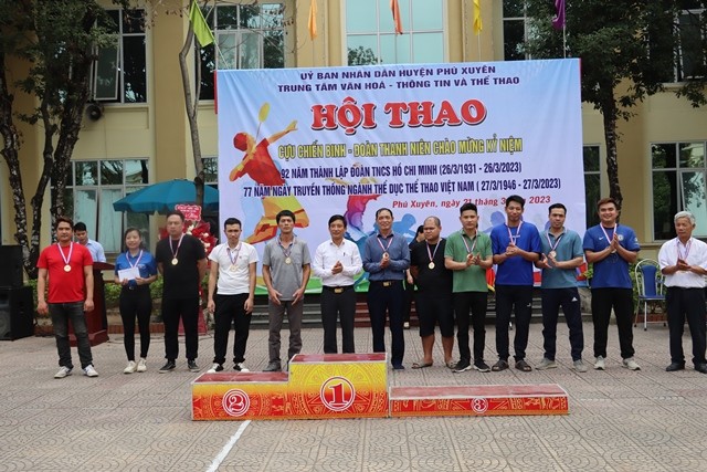 Phú Xuyên: Sôi nổi Hội thao Cựu Chiến binh - Đoàn Thanh niên năm 2023