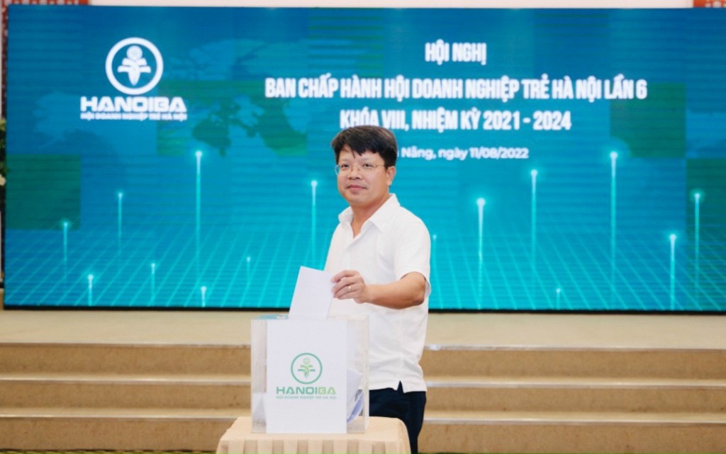 Anh Phạm Hải Bằng hiện đang là thành viên của Hội Doanh nghiệp trẻ Hà Nội
