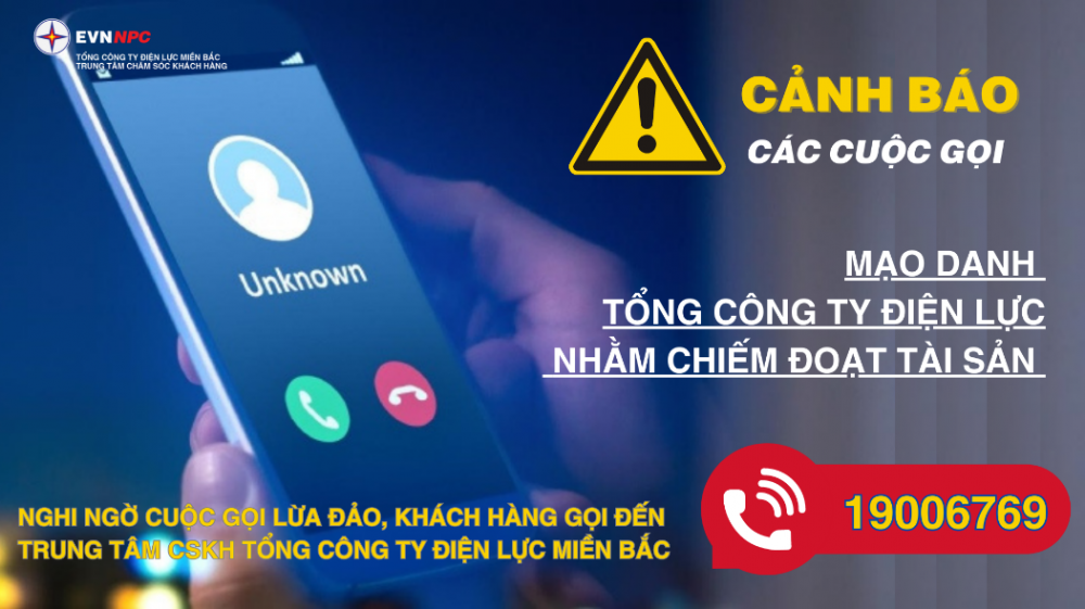 Cảnh báo các cuộc gọi dọa cắt điện để lừa đảo