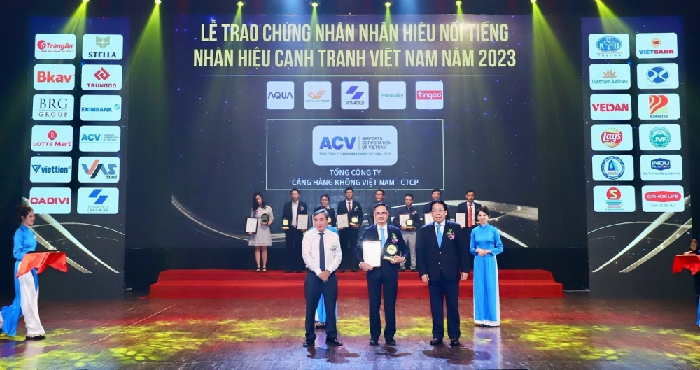 ACV lần thứ 5 liên tiếp được vinh danh Nhãn hiệu nổi tiếng Việt Nam