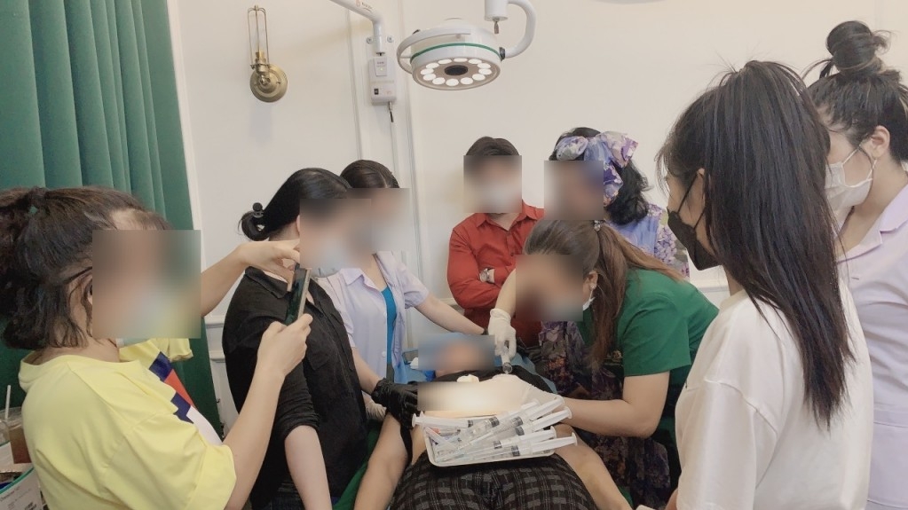 Thêm một bệnh nhân bị tai biến sau khi tiêm filler tại cơ sở thẩm mỹ không phép