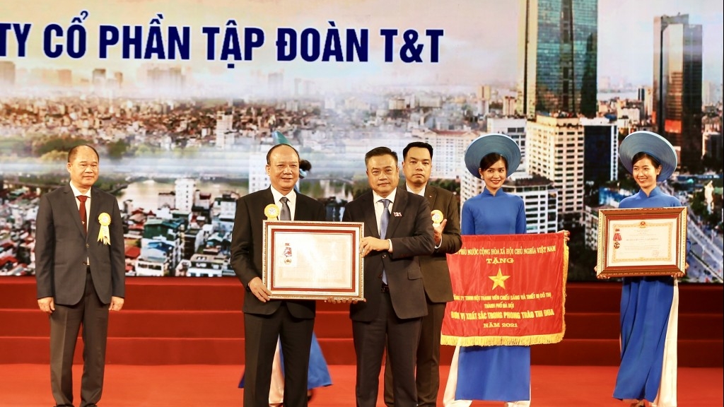 T&T Group được vinh danh trong hoạt động kinh doanh và công tác an sinh xã hội