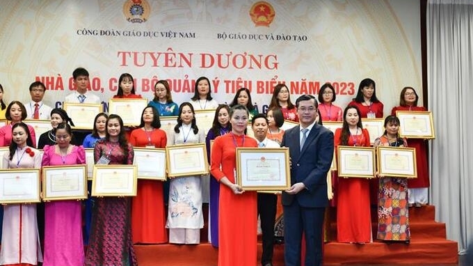 Tuyên dương 200 nhà giáo, cán bộ quản lý tiêu biểu năm 2023