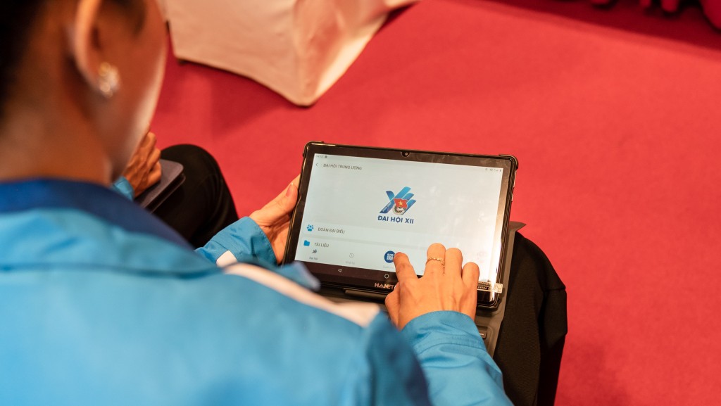 Các đại biểu sẽ tương tác qua phần mềm đại hội Các đại biểu sẽ tương tác qua phần mềm đại hội