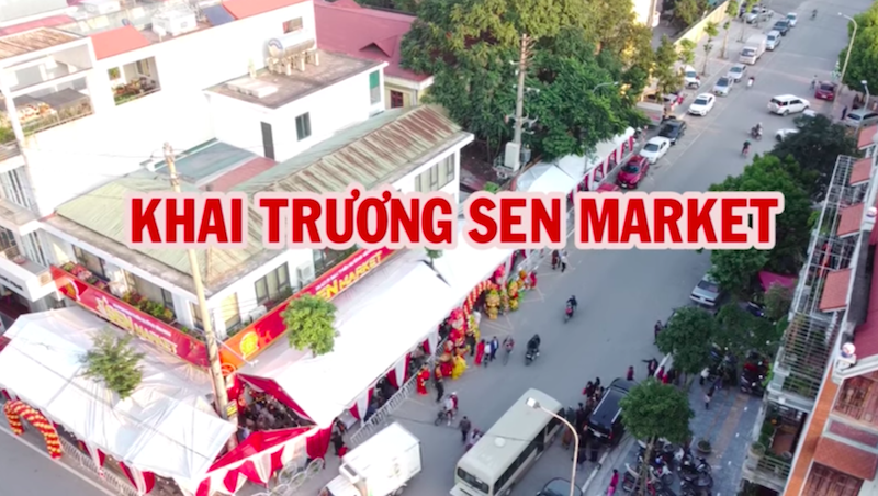 Khai trương hệ thống SEN Market - Hương sen Thiên đường văn minh tại Bắc Giang