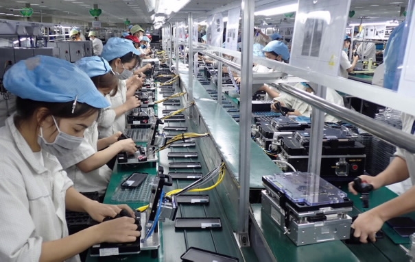 Bắc Giang dẫn đầu cả nước về tăng trưởng sản xuất công nghiệp
