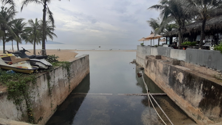 tram bom gap su co hon 1 van m3 nuoc thai tuon ra bien da nang