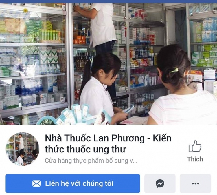 Thuốc chữa ung thư phổi bán tràn lan trên mạng chưa được cấp phép