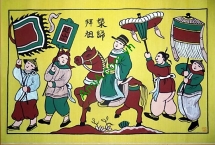 Người Hà Nội với thú chơi tranh Tết