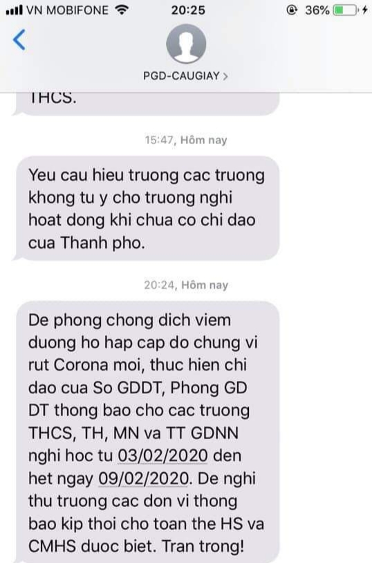 chong dich corona trong nha truong ha noi cho hoc sinh nghi hoc tu 32