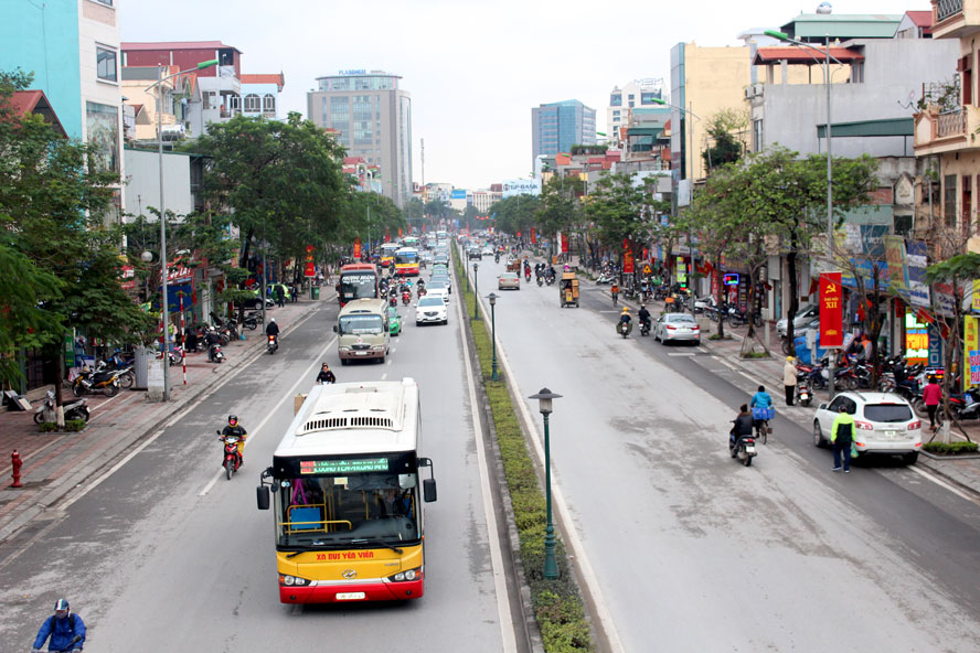 ha noi tiep tuc nghien cuu to chuc lan duong uu tien cho xe buyt