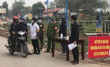 Vĩnh Phúc cô lập vùng dịch