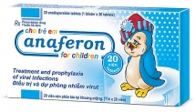 Đề kháng chim cánh cụt Anaferon: Thuốc kê đơn, đừng tự ý dùng cho trẻ