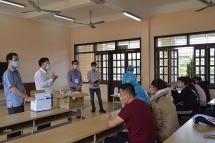 Khu cách ly tập trung Thái Bình đón 30 trường hợp đầu tiên về từ vùng dịch