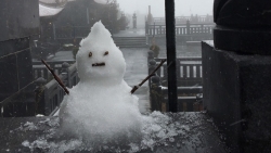 Tuyết rơi bất thường trên đỉnh Fansipan ngày 27 Tết