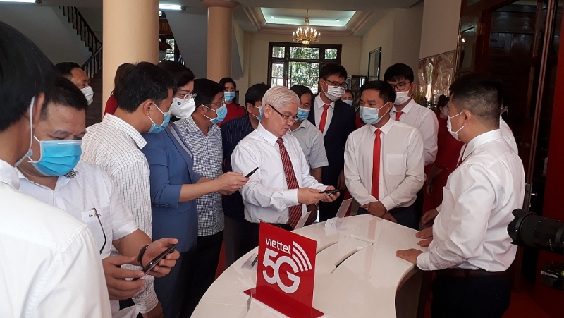 Viettel chính thức khai trương mạng 5G tại tỉnh Bình Phước