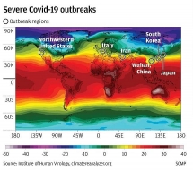 "Hành lang ổ dịch Covid-19" lớn nhất thế giới tập trung ở Bắc Bán cầu