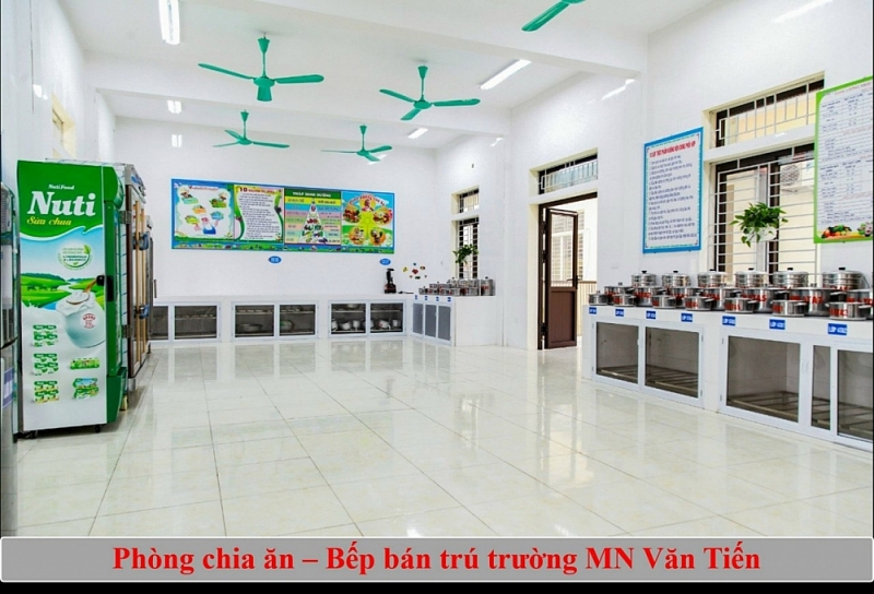 Trường MN Văn Tiến, Vĩnh Phúc nhận danh hiệu “Đơn vị dẫn đầu phong trào thi đua”