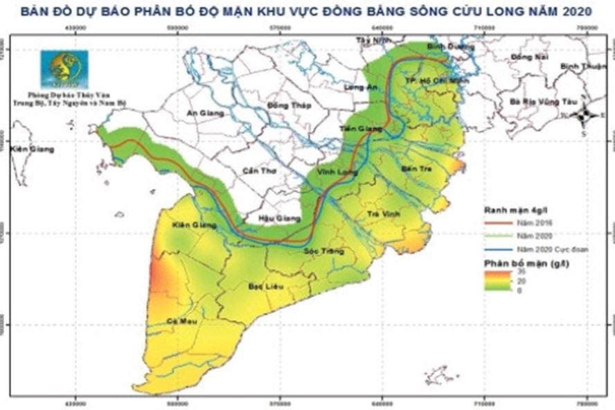 Hỗ trợ kinh phí cho 5 tỉnh đã ban bố tình trạng khẩn cấp về hạn mặn