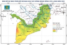 Hỗ trợ kinh phí cho 5 tỉnh đã ban bố tình trạng khẩn cấp về hạn mặn