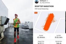 "Kỷ lục" thể dục tại nhà thời cách ly xã hội