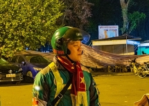 Anh xe ôm lập đội "giải cứu" người tai nạn