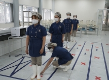 Nhà trường gấp rút chuẩn bị đón học sinh