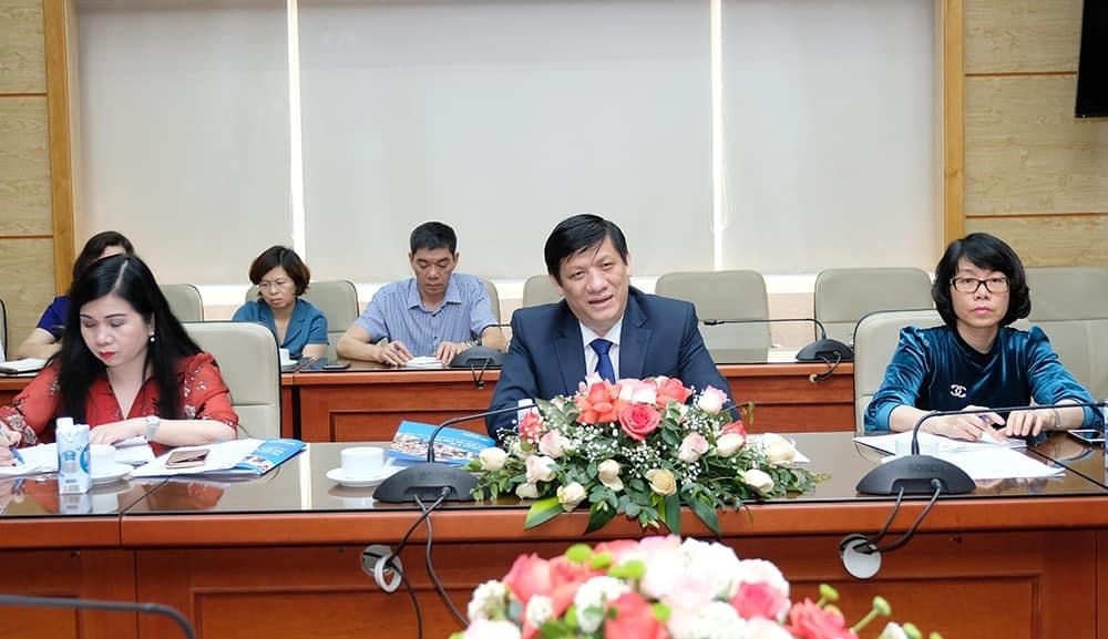 Bộ trưởng Nguyễn Thanh Long phát biểu tại buổi làm việc
