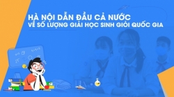 ha noi dan dau ca nuoc ve so luong giai hoc sinh gioi quoc gia