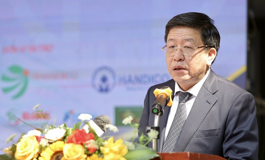 Phó Chủ tịch UBND TP Hà Nội Dương Đức Tuấn phát biểu chỉ đạo tại buổi lễ