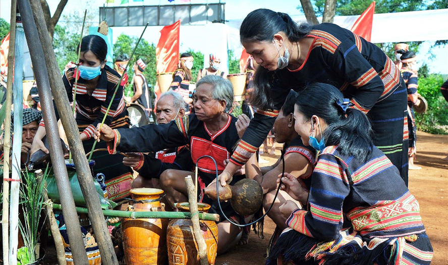 Lễ mừng lúa mới của đồng bào Gia Rai sẽ được tái hiện tại Làng Văn hóa- Du lịch các dân tộc Việt Nam
