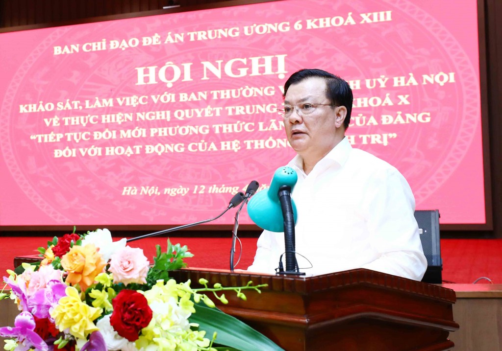 Hà Nội thực hiện tốt 5 phương thức lãnh đạo của Đảng gắn với đổi mới phong cách làm việc