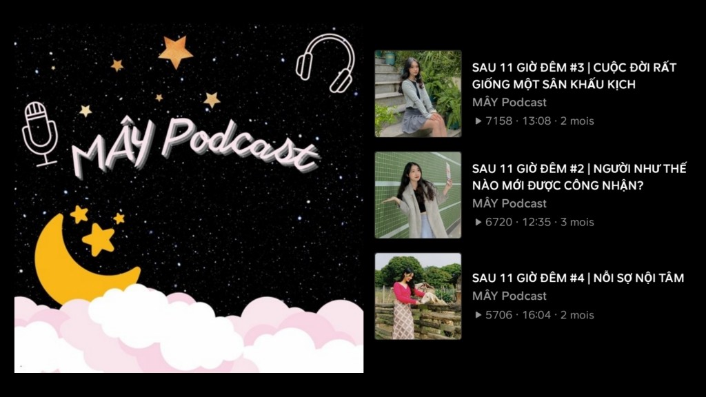 Nữ sinh trường Báo lan toả thông điệp tích cực đến GenZ với kênh Podcast