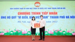 tiep nhan 110 trieu dong ung ho quy quotvi bien dao viet namquot