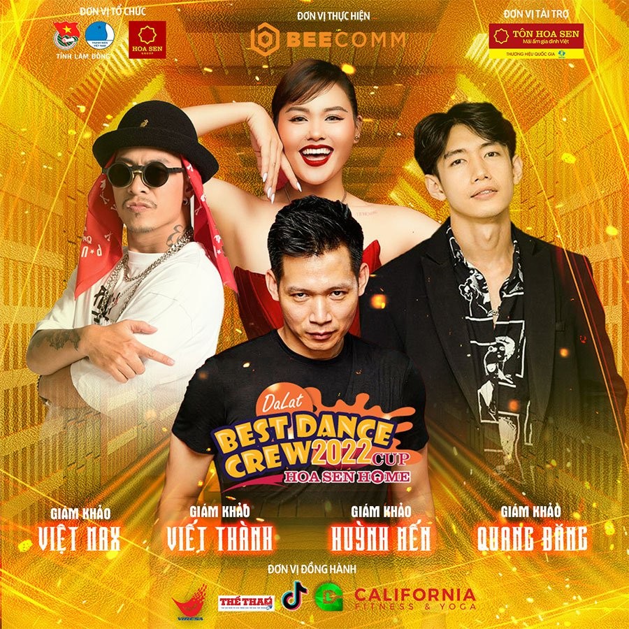 Biên đạo Viết Thành tiết lộ tiêu chí chấm điểm chung kết Dalat Best Dance Crew 2022