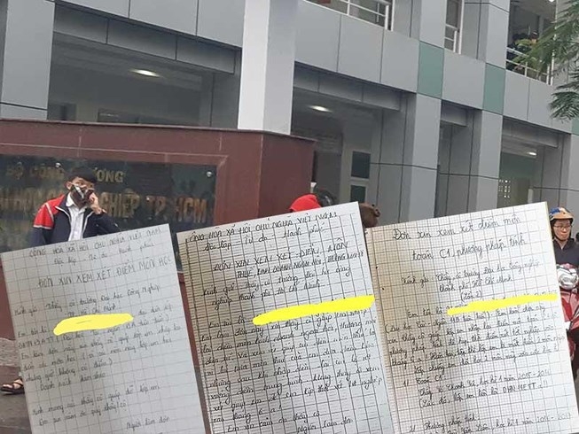 Sinh viên ĐH Công nghiệp TPHCM hoang mang vì điểm thi bị mất