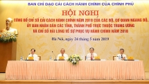 Công bố 2 chỉ số quan trọng về cải cách hành chính