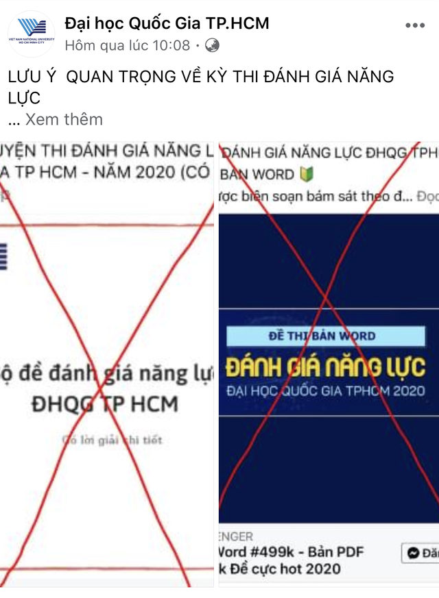 bi mao danh ban de luyen thi danh gia nang luc dh quoc gia tphcm noi gi