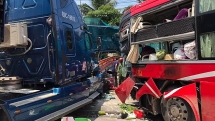Xe container đâm trực diện xe giường nằm, Ủy ban ATGT chỉ đạo xử nghiêm