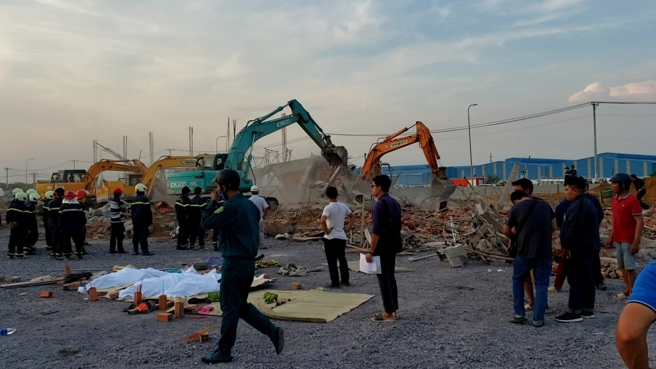 Danh tính 10 nạn nhân tử vong trong vụ sập công trình ở Đồng Nai