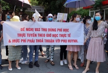 tp hcm yeu cau giai quyet hoc phi truong quoc te