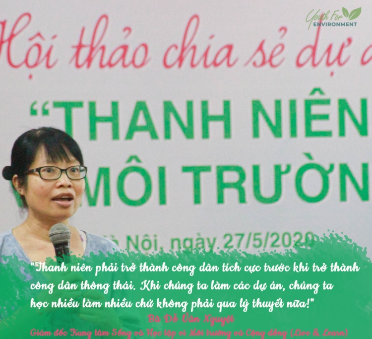 nguoi tre keu goi cong dong tu te voi moi truong