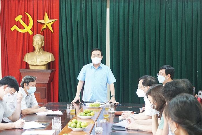 Phó Chủ tịch UBND TP Chử Xuân Dũng kết luận tại buổi kiểm tra
