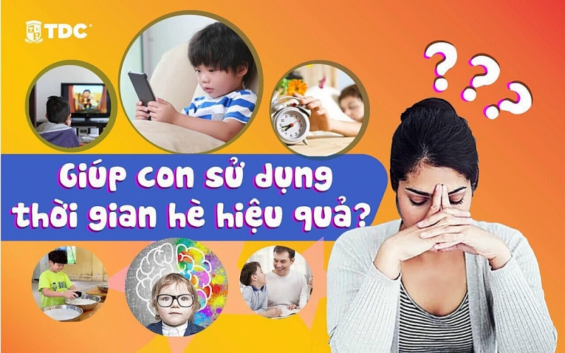 Giúp con sử dụng thời gian mùa hè hiệu quả